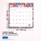House of Turnowsky OFFICIAL | 2027 12 x 12 Inch (Hanging) 18 Months Monthly Square Wire-O Calendar | Sticker Sheet | July 2026 - December 2027 | Plato | Stationery Elegant Exclusive